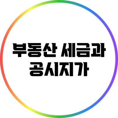 부동산 세금과 공시지가